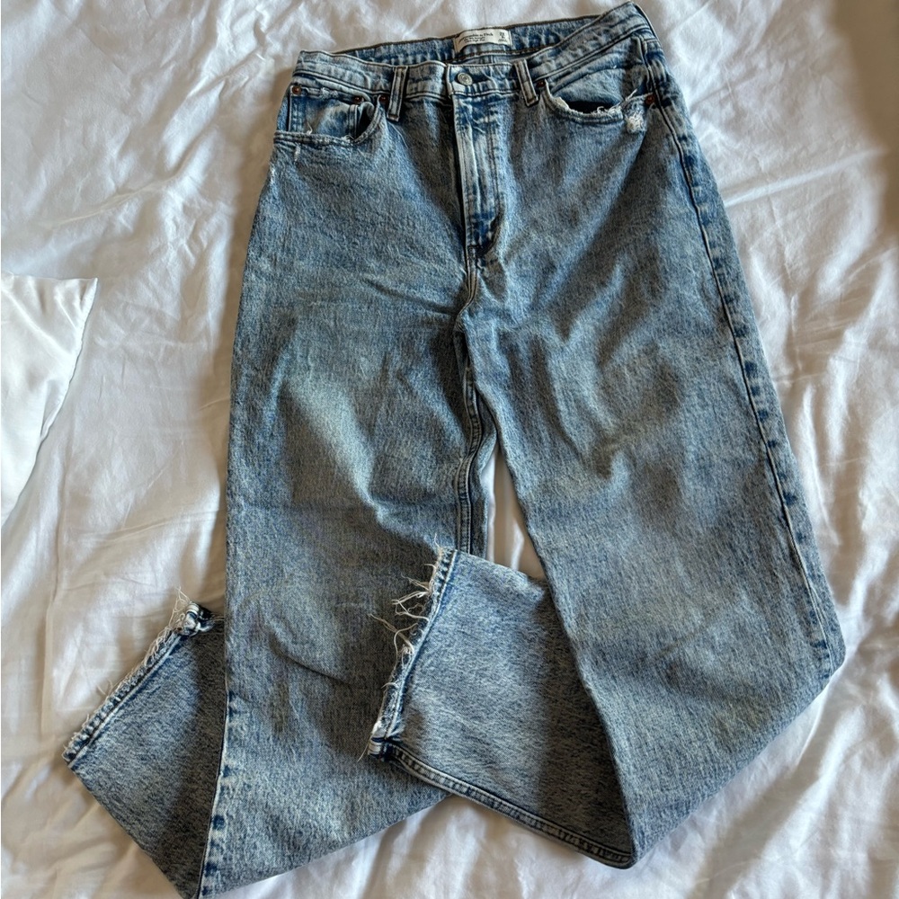 Abercrombie & Fitch high rise jeans